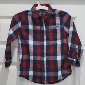 Long sleeve shirt boys tommy hilfiger